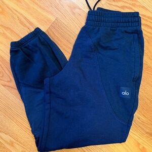 ALO Make Waves Sweatpants Blue